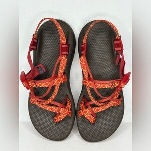 Chaco Z/Cloud Strappy Sandals Orange Red
Sz 9